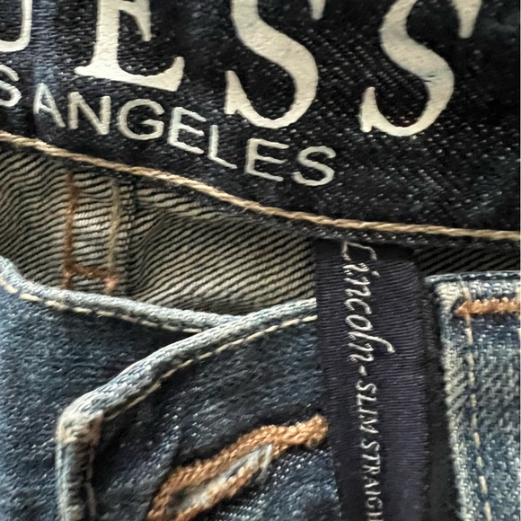 Guess Jeans Men’s Lincoln Slim Straight Size 30x32 - Picture 4 of 8